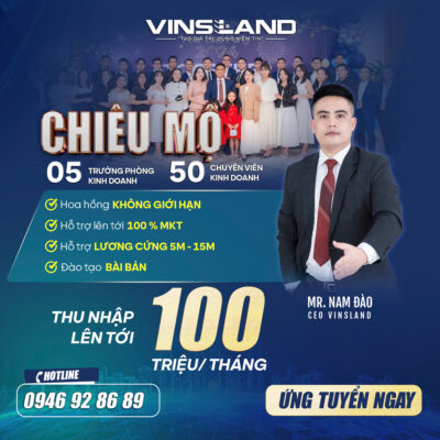 vinsland chiêu mộ nhân tài