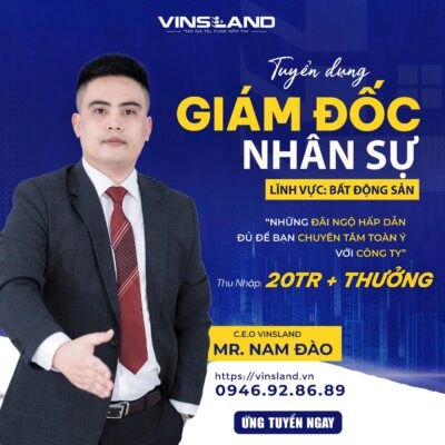 tuyển giám đốc nhân sự bất động sản